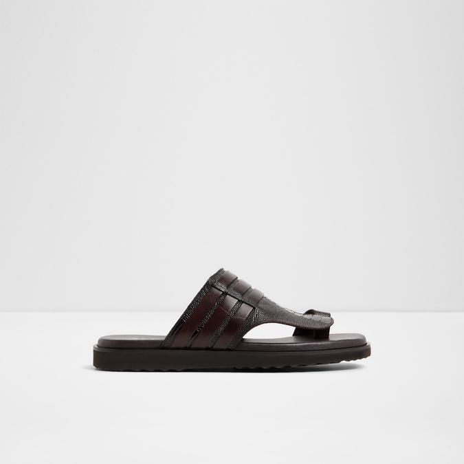 Haorina-In Men's Brown Strap Sandals
