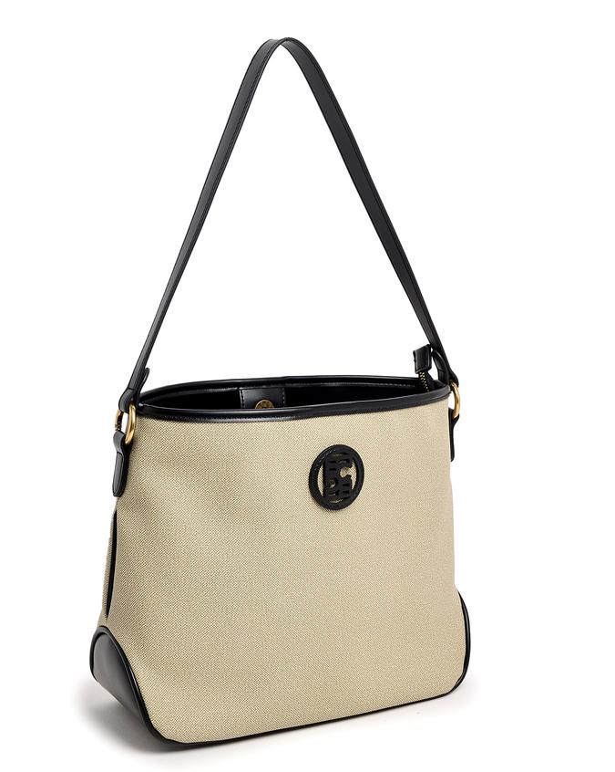 BCBG LOGO DETAIL SHOULDER BAG image number 3