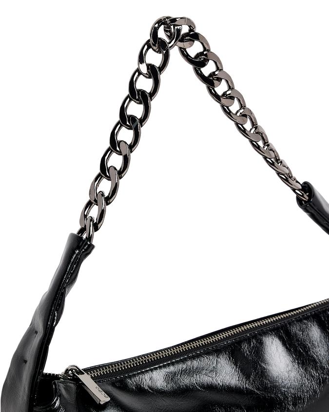 BCBG LOGO DETAIL SHOULDER BAG image number 4