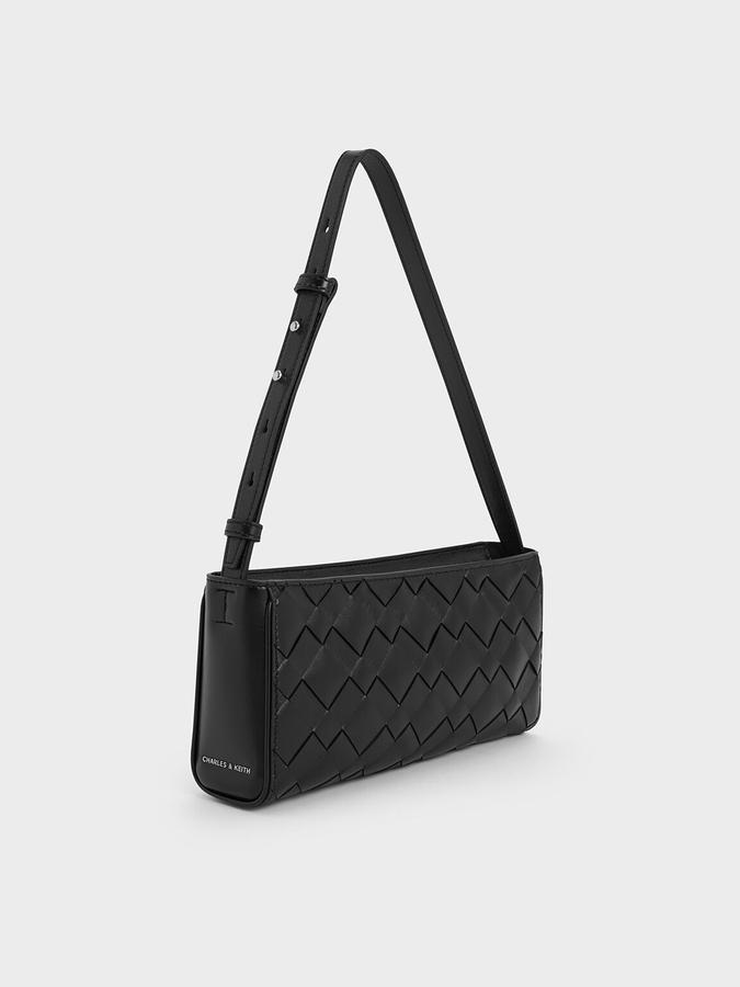 Ivette Woven Elongated Shoulder Bag image number 2