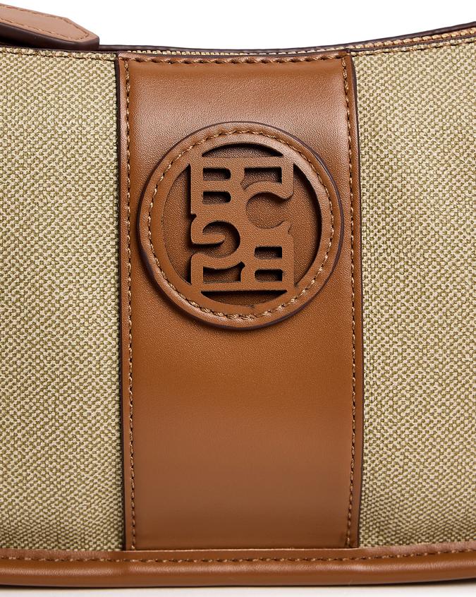 BCBG LOGO DETAIL SHOULDER BAG image number 5