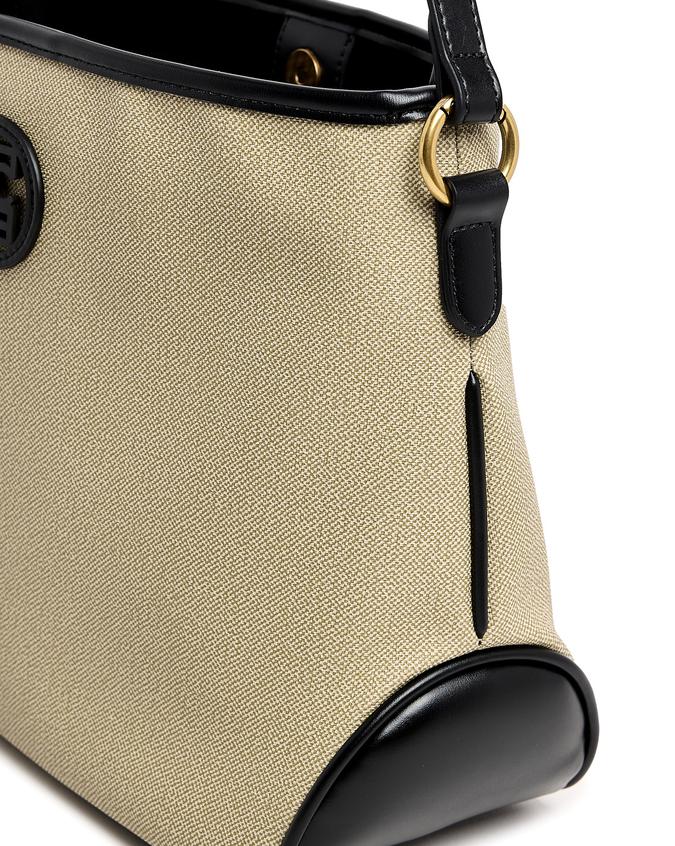 BCBG LOGO DETAIL SHOULDER BAG image number 4