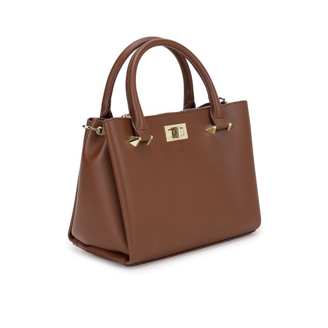 Olivia Tan Satchel Handbag
