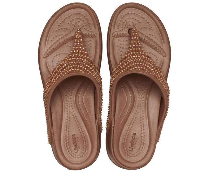 Boca Bling Flip Wedge W Bronze