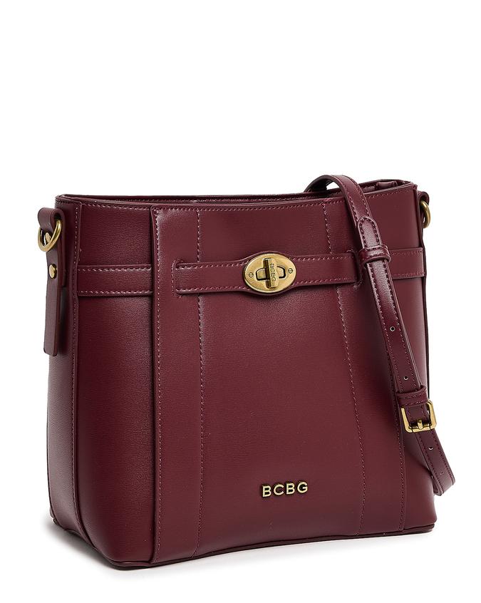 BCBG LOGO DETAIL SHOULDER BAG image number 1