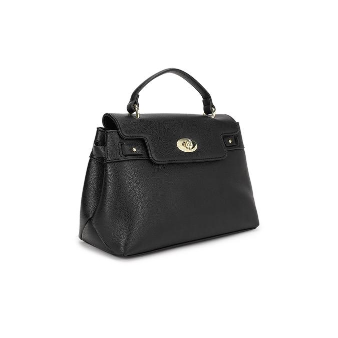 Lillian Black Satchel Handbag