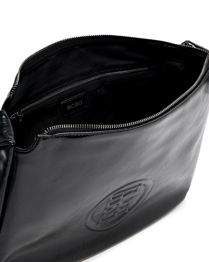BCBG LOGO DETAIL SHOULDER BAG image number 5