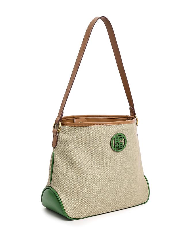 BCBG LOGO DETAIL SHOULDER BAG image number 3