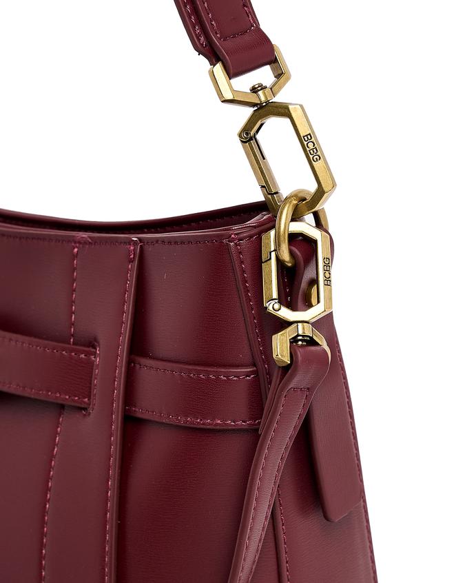 BCBG LOGO DETAIL SHOULDER BAG image number 5