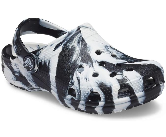 Classic Marbled Clog T Black/White image number 2