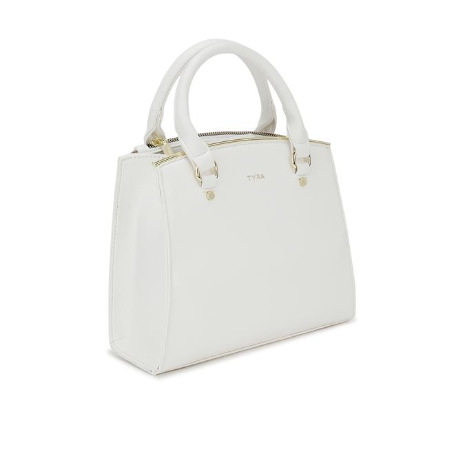 Calla White Satchel Handbag