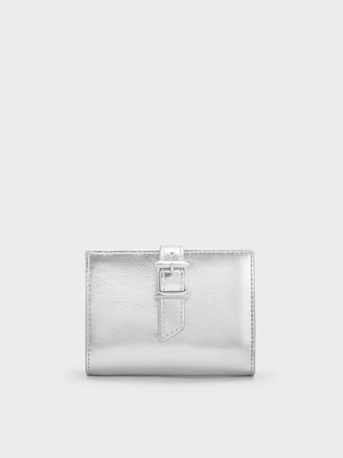 Bryna Belted Wallet-SILVER