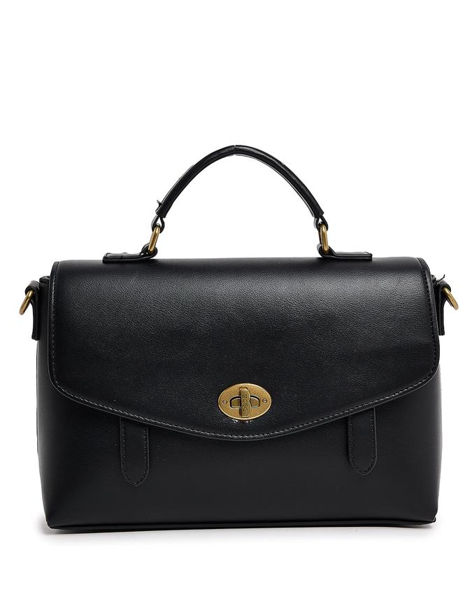 BCBG SOLID HANDHELD BAG