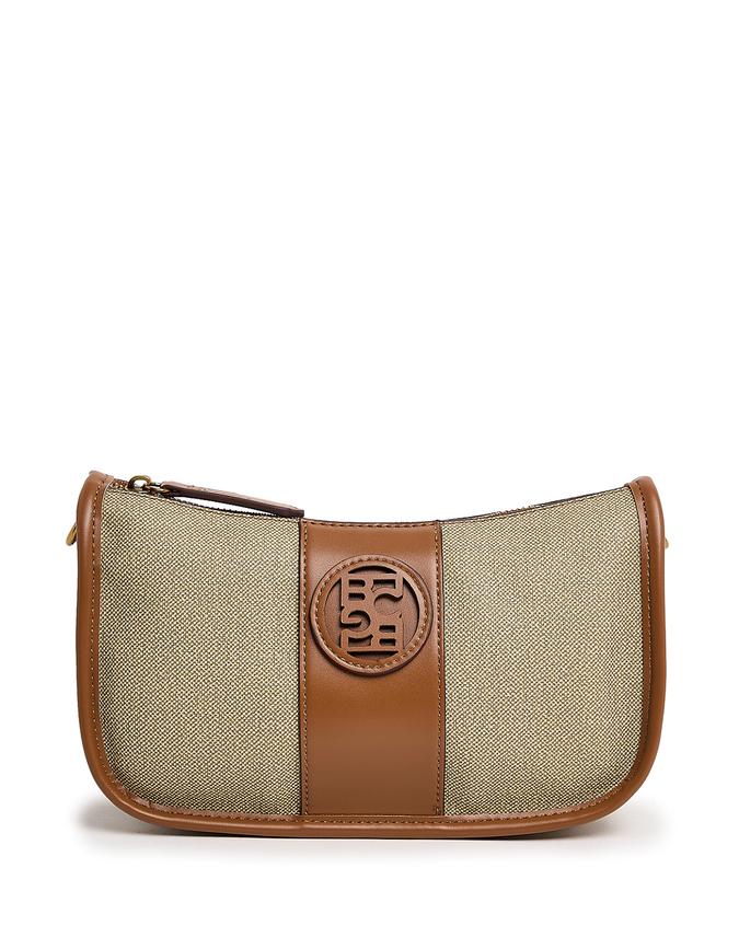 BCBG LOGO DETAIL SHOULDER BAG