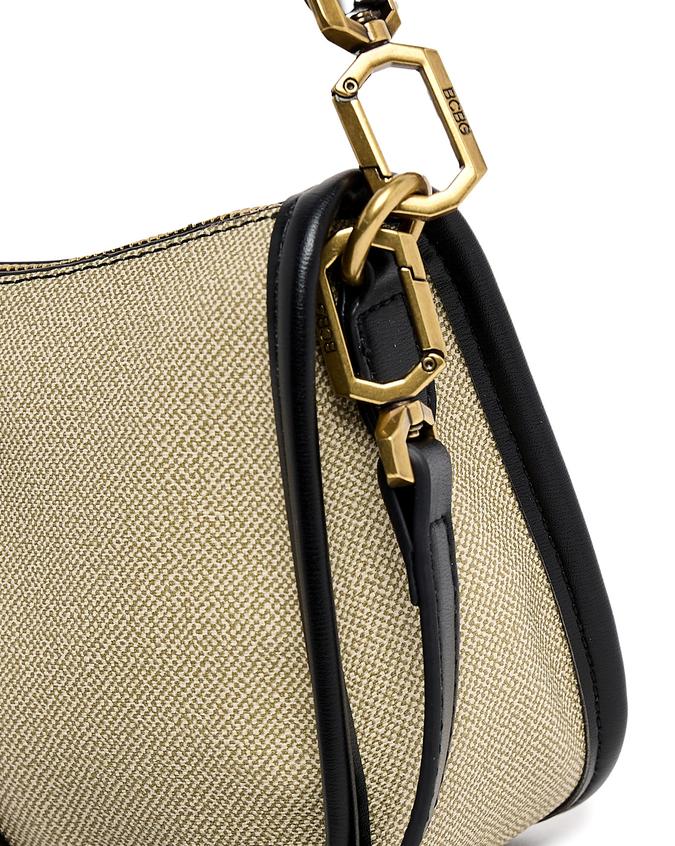 BCBG LOGO DETAIL SHOULDER BAG image number 5