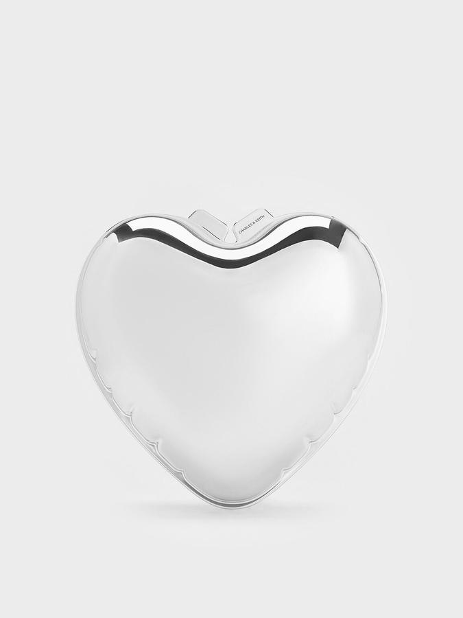 Metallic Heart Crossbody Bag image number 2