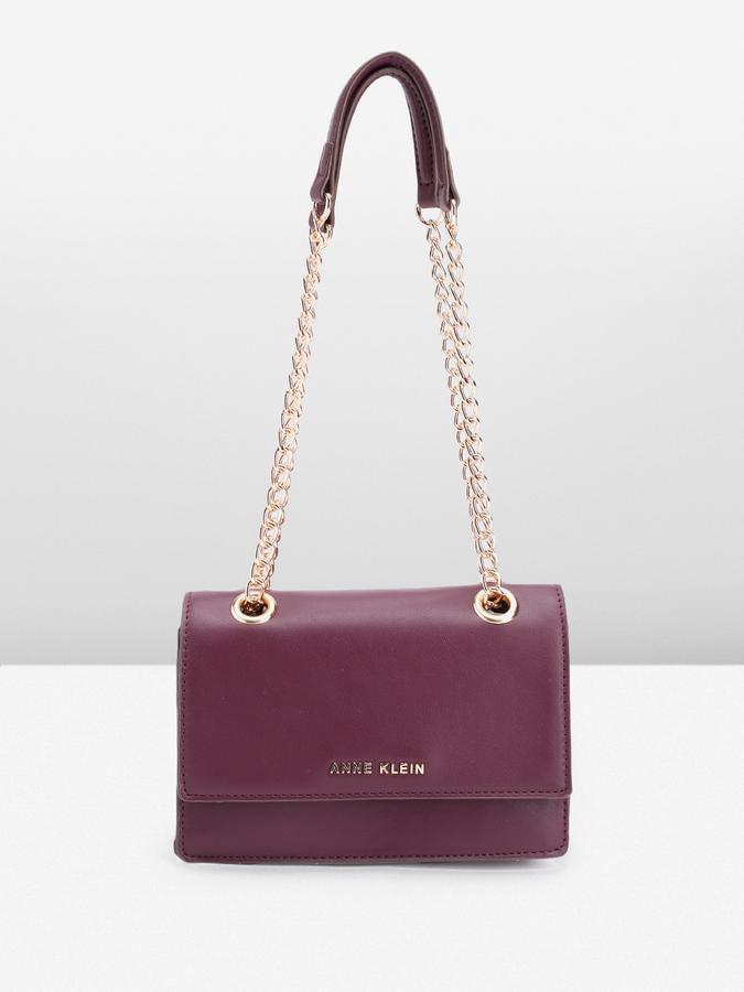 ANNE KLEIN Structured Shoulder Bag