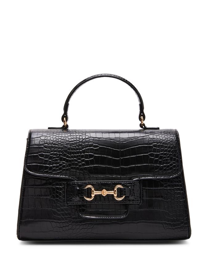 ANNE KLEIN Textured Structured Satchel Bag