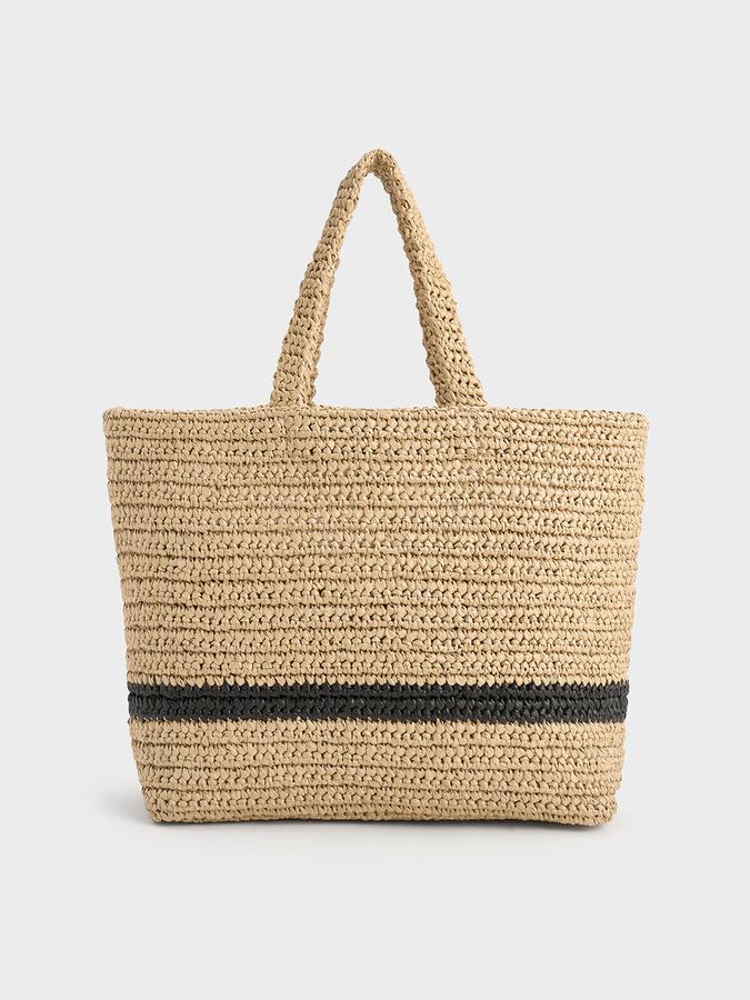 Allegra Knitted Tote Bag image number 4