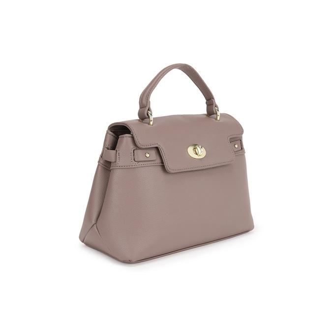 Lillian Taupe Satchel Handbag