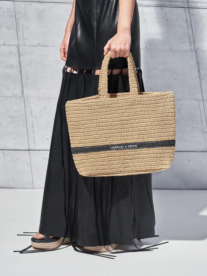 Allegra Knitted Tote Bag image number 1