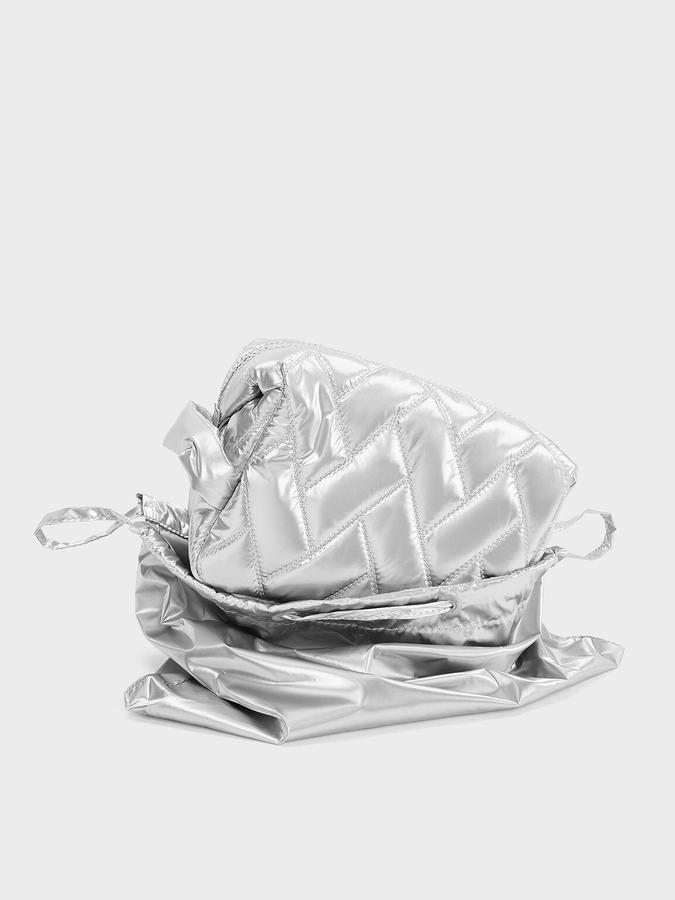 Nylon Chevron Pouch image number 4
