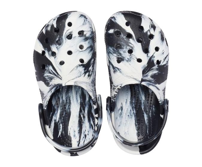 Classic Marbled Clog T Black/White image number 1