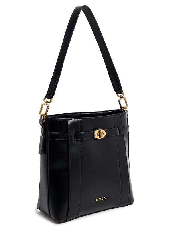 BCBG LOGO DETAIL SHOULDER BAG image number 3