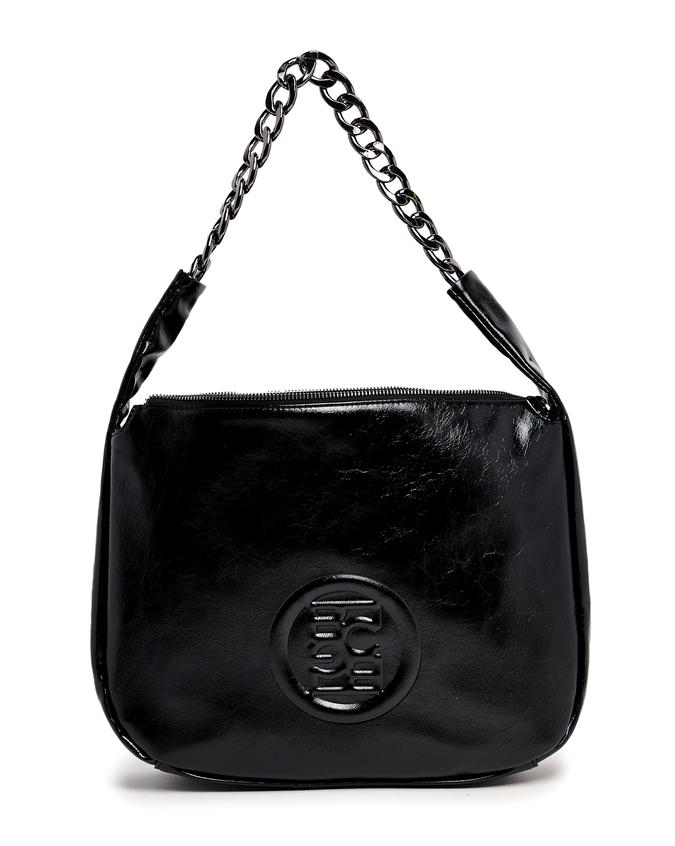 BCBG LOGO DETAIL SHOULDER BAG