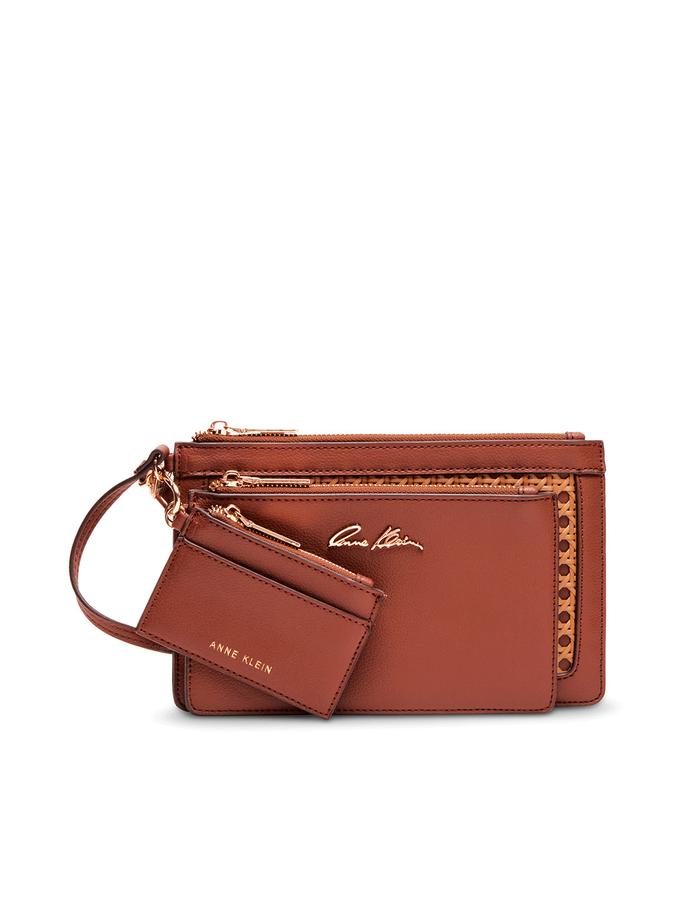 ANNE KLEIN Women 3 Pc Pouch Set