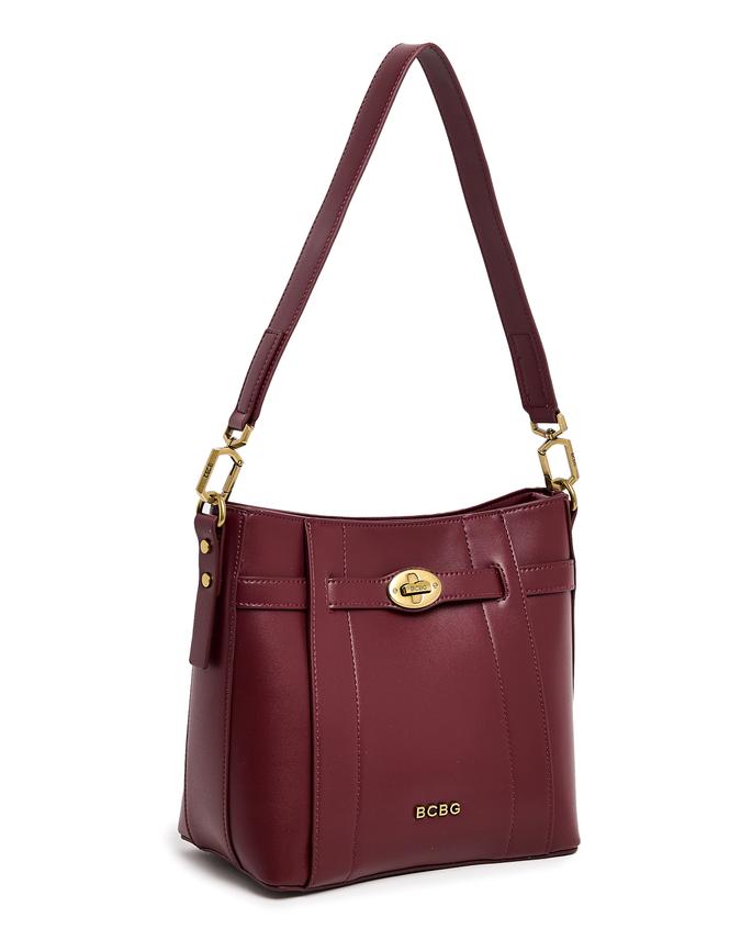 BCBG LOGO DETAIL SHOULDER BAG image number 3