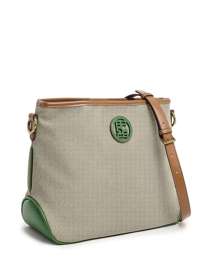 BCBG LOGO DETAIL SHOULDER BAG image number 1