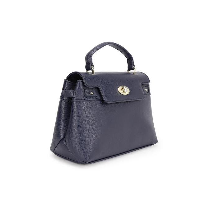 Lillian Navy Satchel Handbag