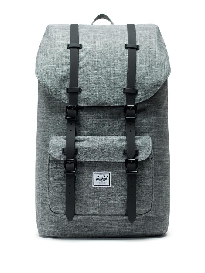 HERSCHEL Herschel Little America Backpacks Raven Crosshatch