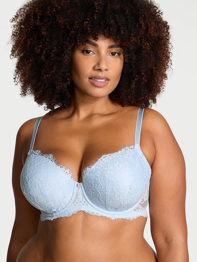 Lace Lightly Lined Classic Coverage Demi Bra